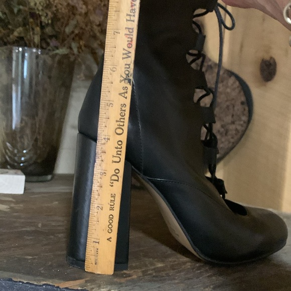 Steve Madden Lace Up Heels - Picture 8 of 9